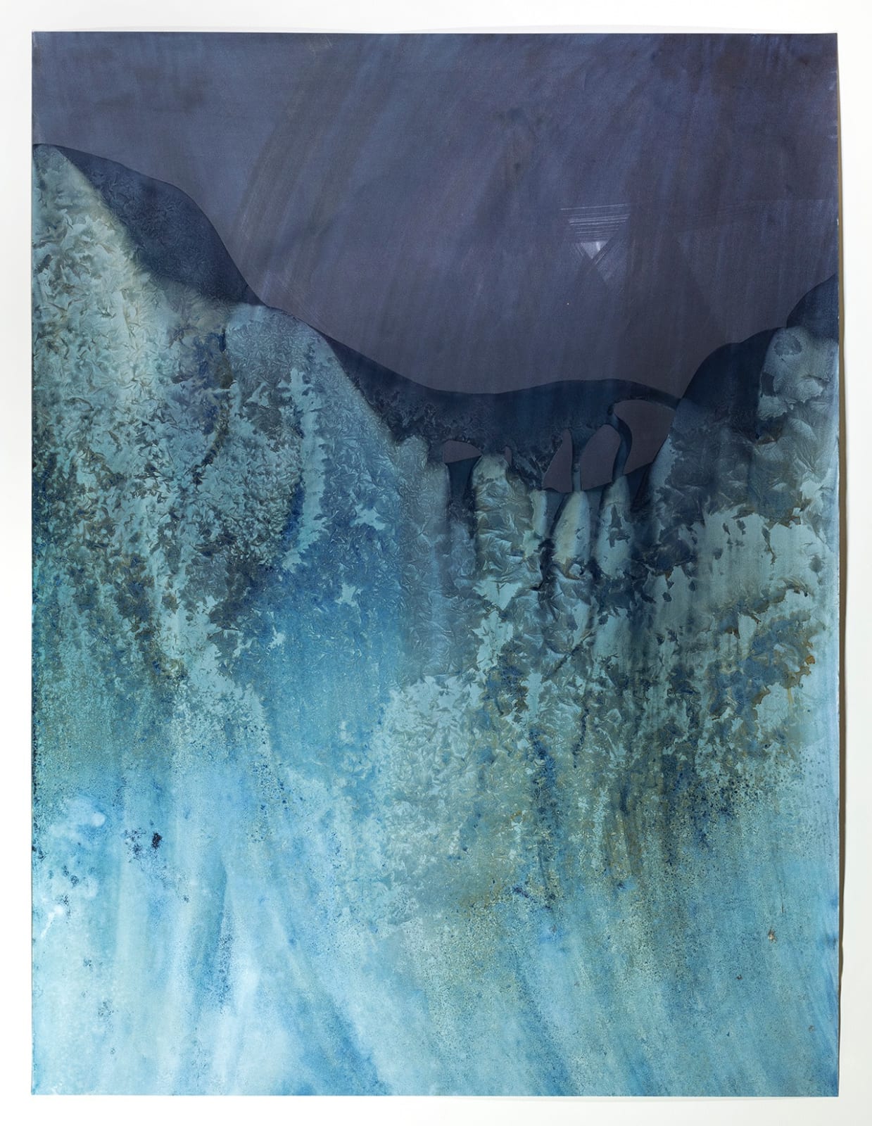 Meghann Riepenhoff, Ice #242 (8-42°F, Colorado River, CO 12.21.21), 2021