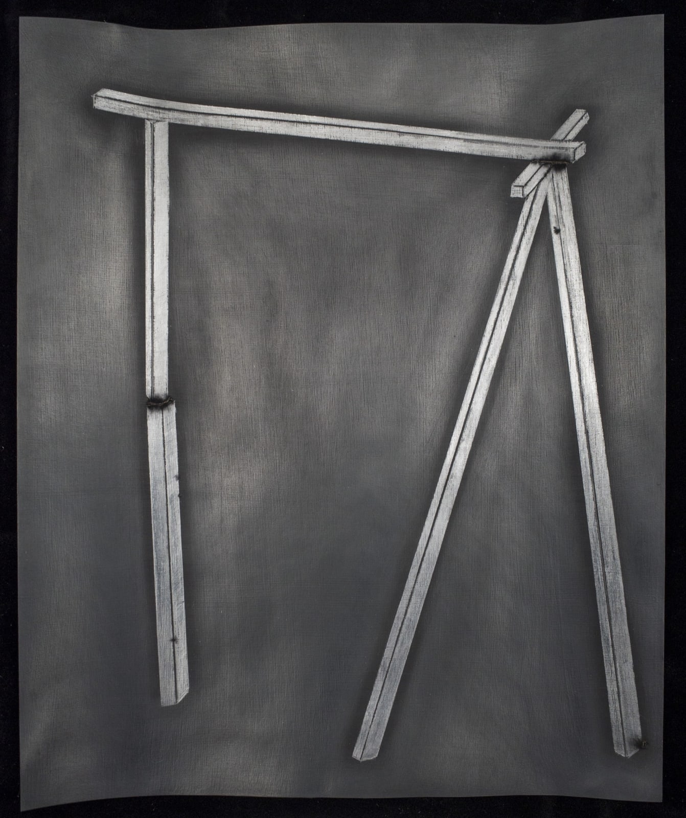 David Goldes, Circuit Drawings: Balancing Bars #23, 2017