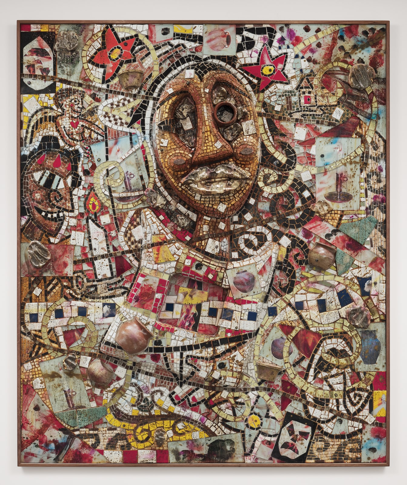 Cameron Welch, Untitled (Relief Painting), 2025