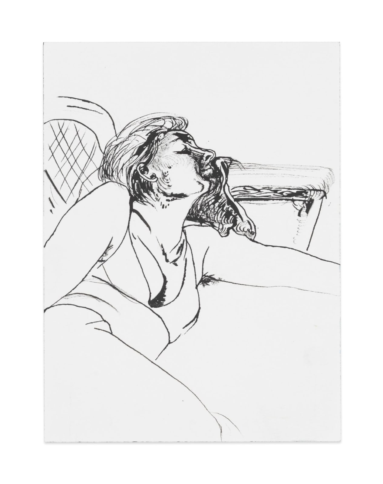 Nicole Eisenman, Lena in Maine, 2017