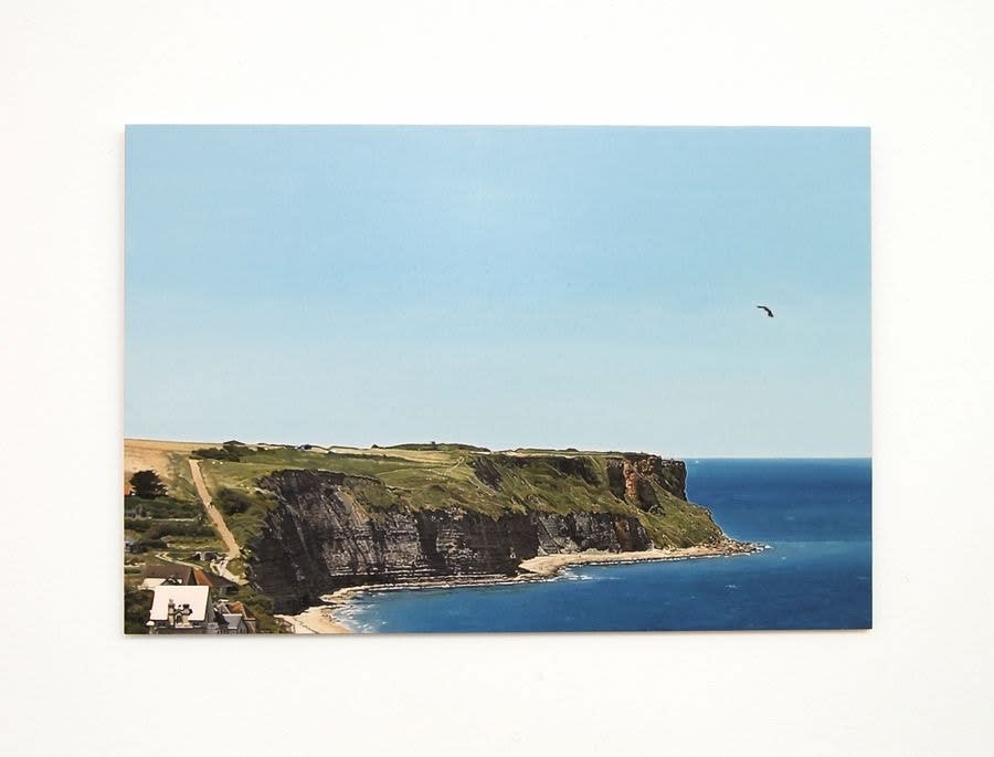 Anna Plesset, The Pretense of Beauty I: Mulberry Harbour, Arromanches (Golden Arrow), 2015