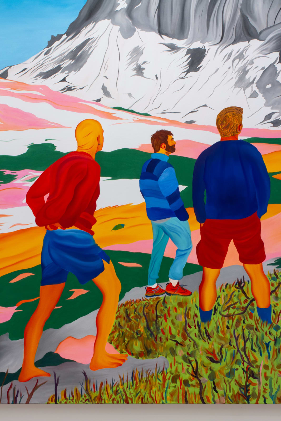 Navot Miller, Micky, Javi and Iñigo in the French Alps, 2024