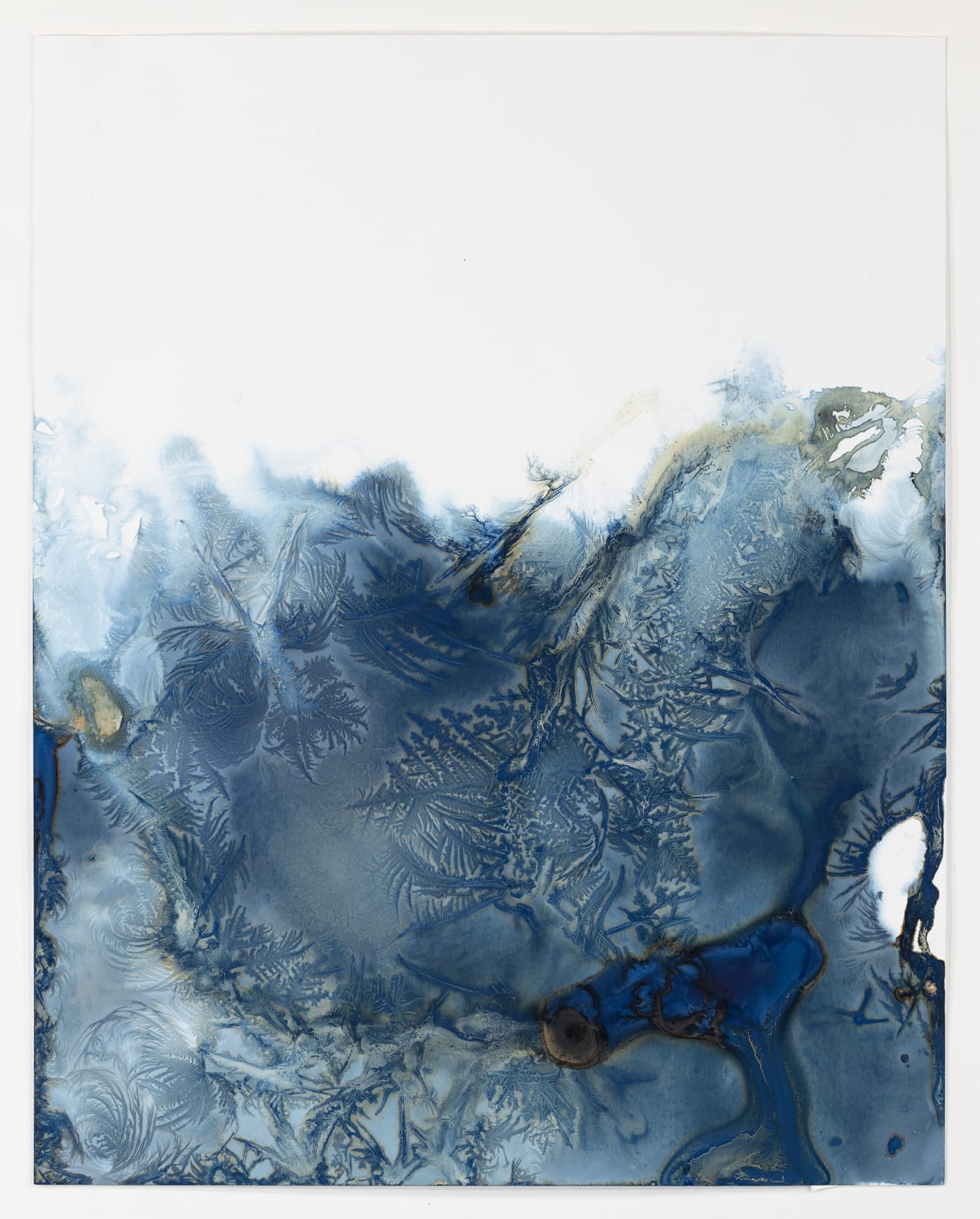 Meghann Riepenhoff, Ice #438 (25-37.5℉, Ephemeral Stream, WA 02.25-27.23), 2023