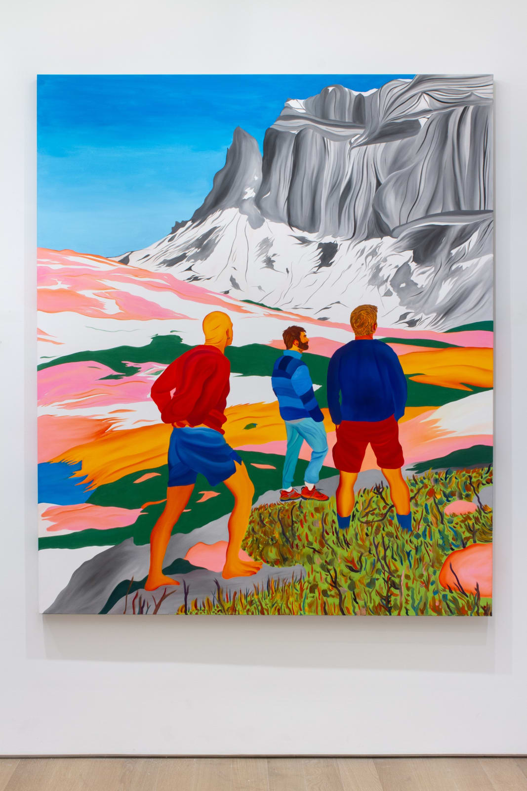 Navot Miller, Micky, Javi and Iñigo in the French Alps, 2024