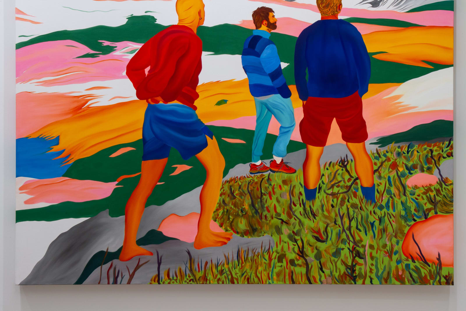 Navot Miller, Micky, Javi and Iñigo in the French Alps, 2024