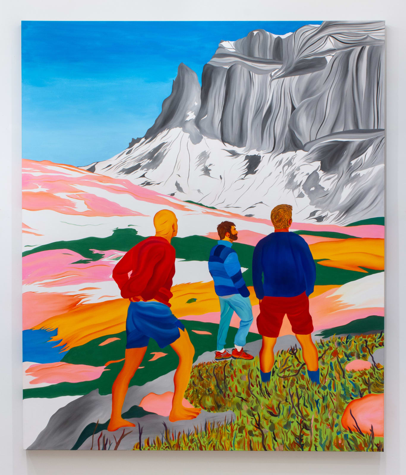 Navot Miller, Micky, Javi and Iñigo in the French Alps, 2024