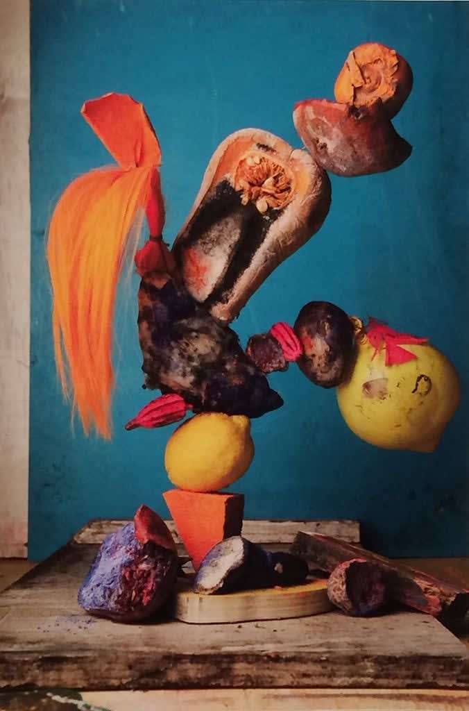 Lorenzo Vitturi, Hairy Orange Yellow Balloon and Rotten Camote #2, from the series Dalston Anatomy, 2013