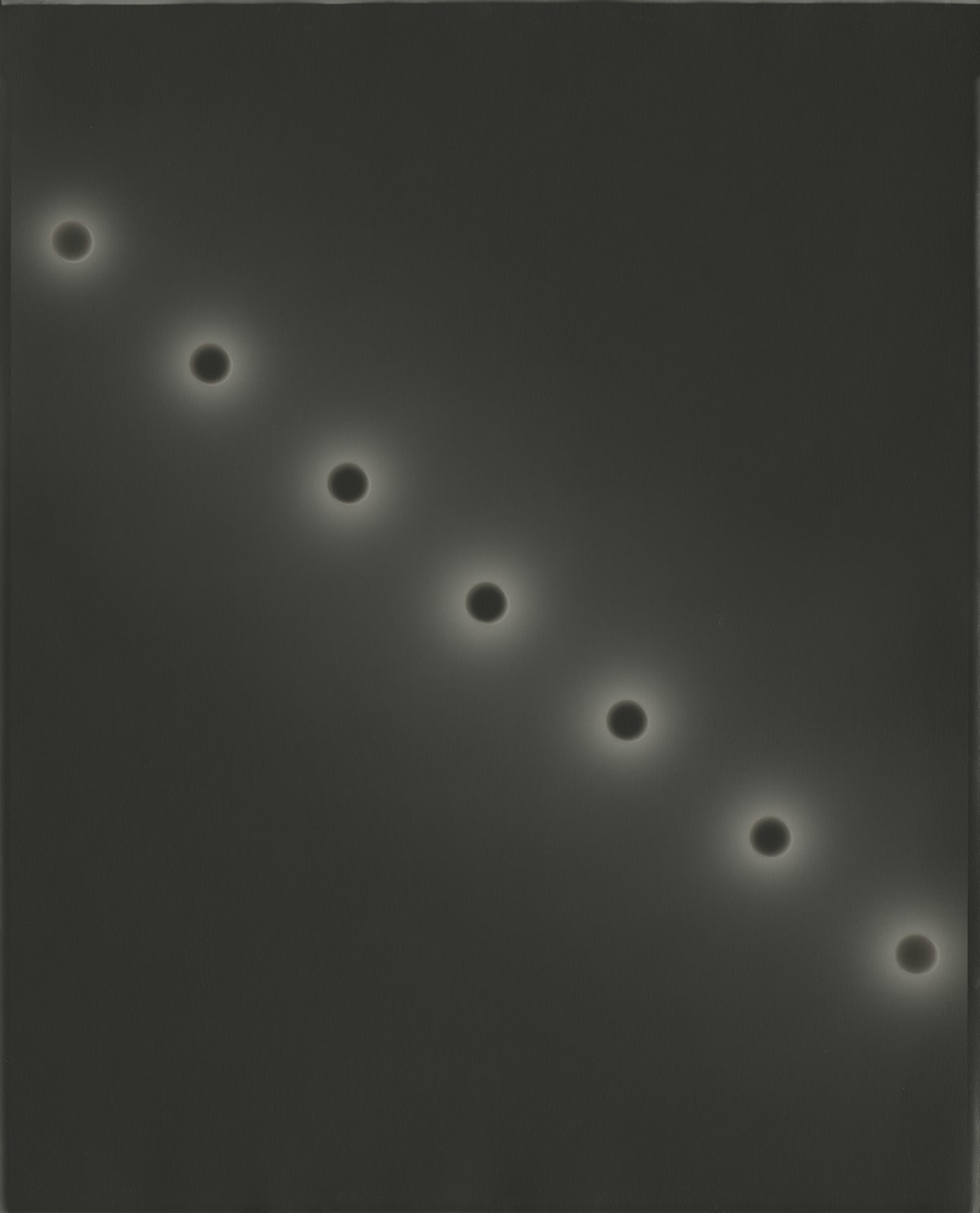 Chris McCaw, Sunburned GSP#979 (Timing Totality, Oregon), 2017