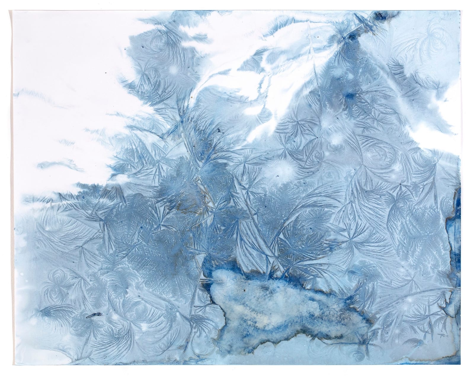 Meghann Riepenhoff, Ice #316 (30 - 37 °F, Fountain, WA 02.24.22), 2022