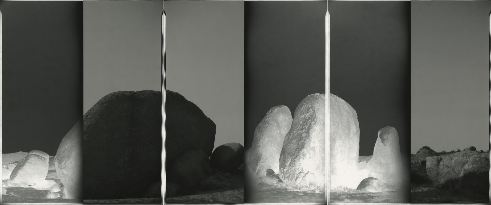 Chris McCaw, Inverse #34 (Mojave), 2023