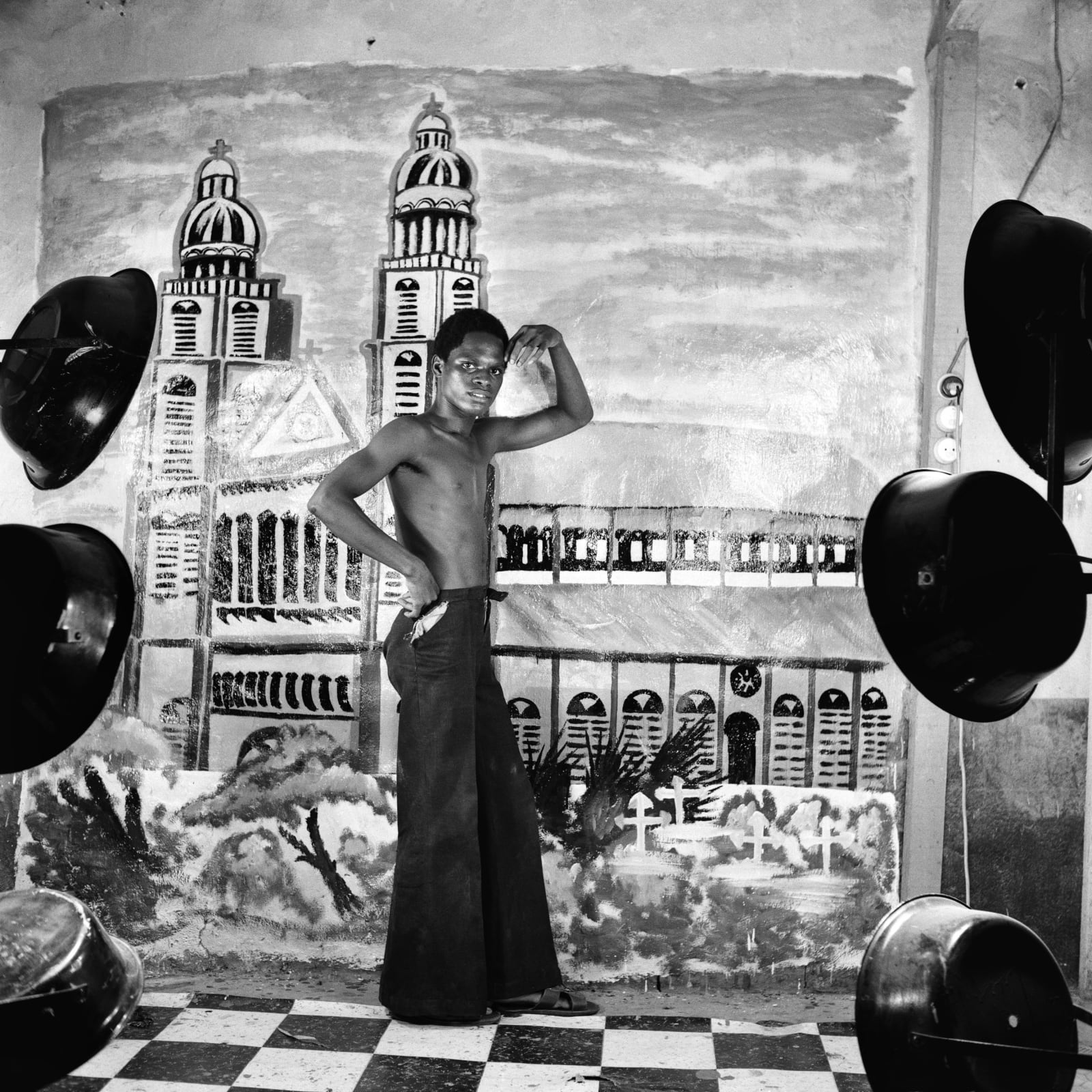 Samuel Fosso, Autoportrait, From the series 70's Lifestyle, 1975-1978