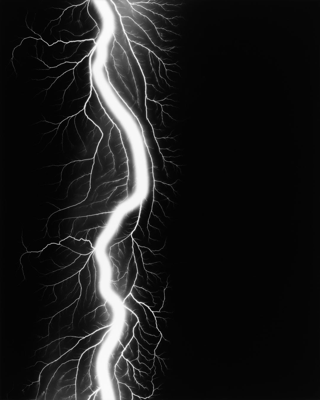 Hiroshi Sugimoto, Lightning Fields 220, 2009