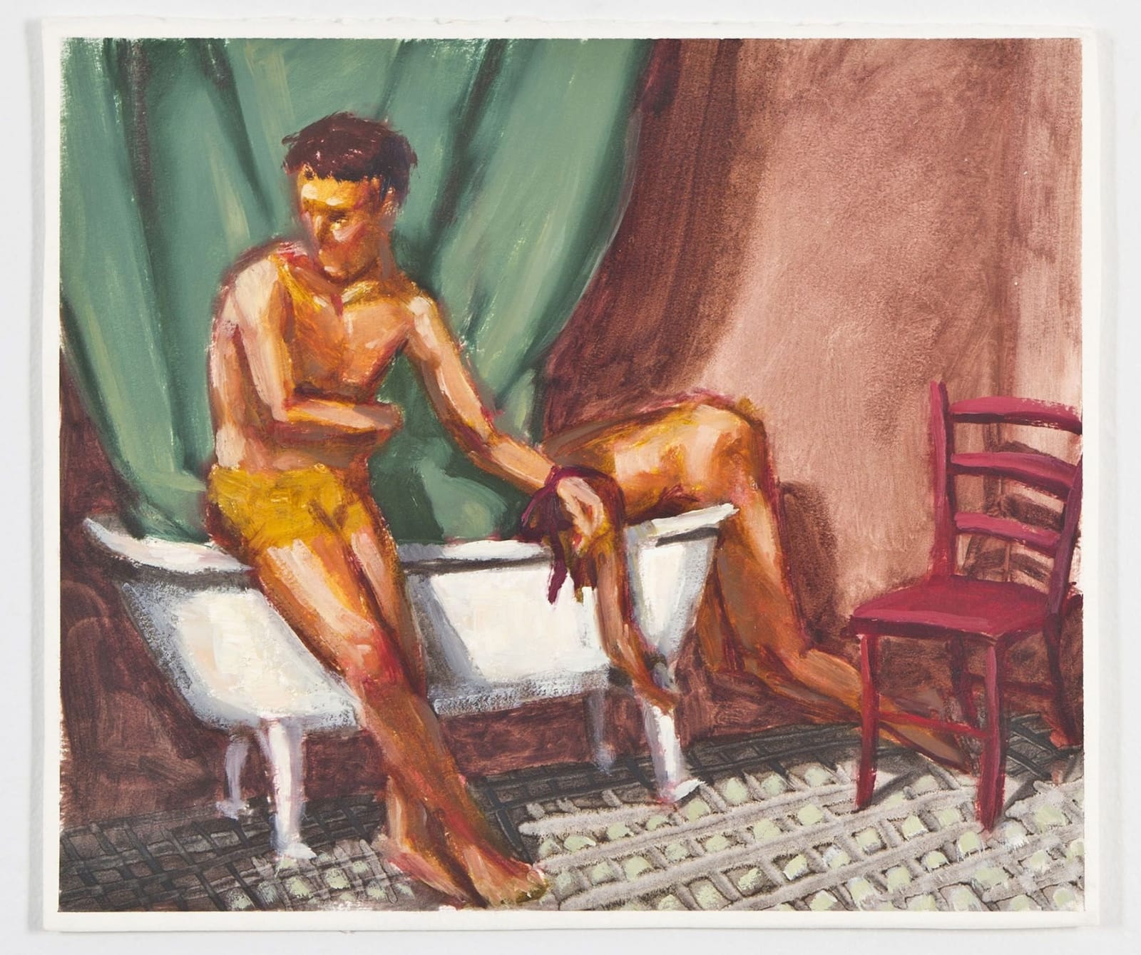Hugh Steers, In the Tub, 1989