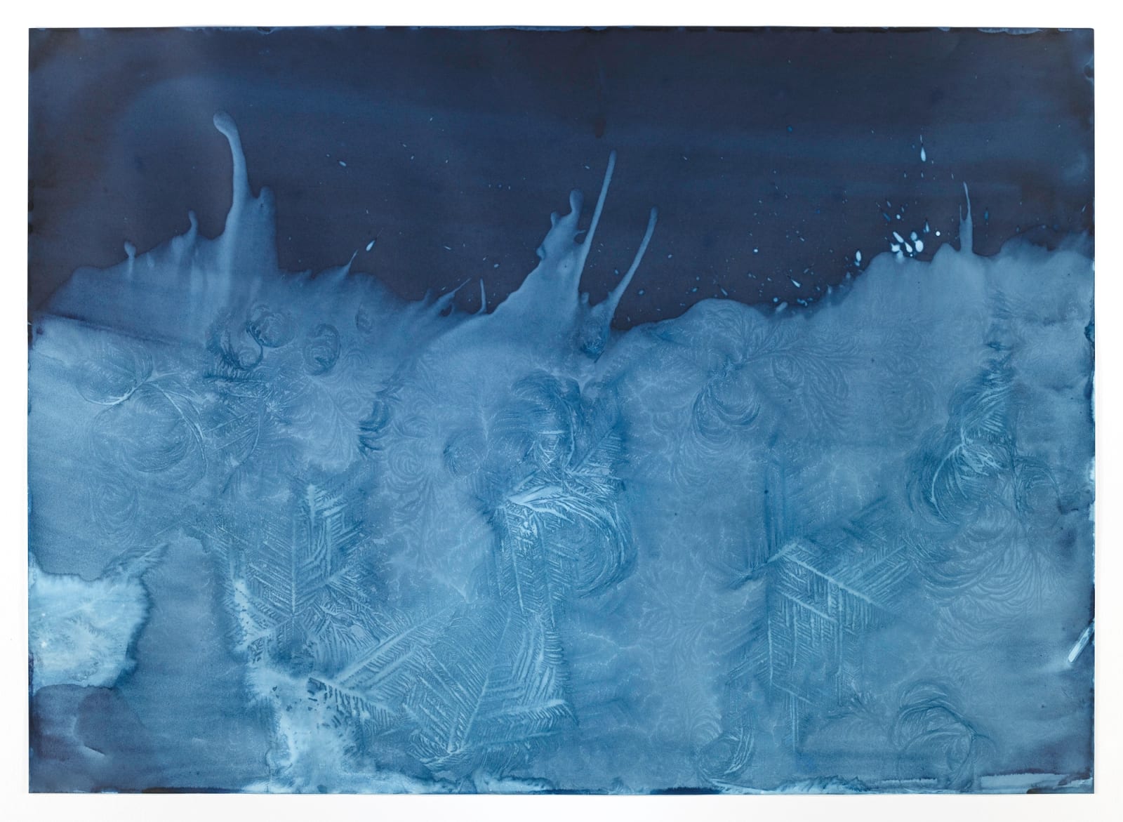 Meghann Riepenhoff, Ice #367 (27 - 33°F, Confluence of Schel Chelb Ephemeral Stream and Puget Sound, WA 02.26.22), 2022