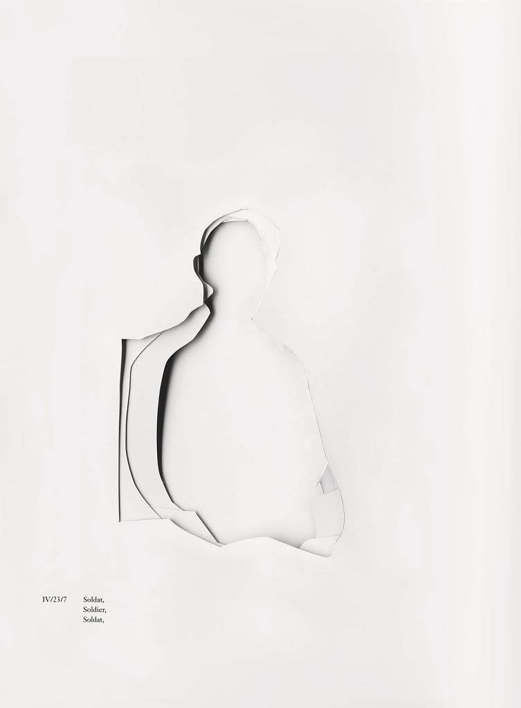 Assaf Shaham, Soldier, from the series Writer/Storyteller, 2014