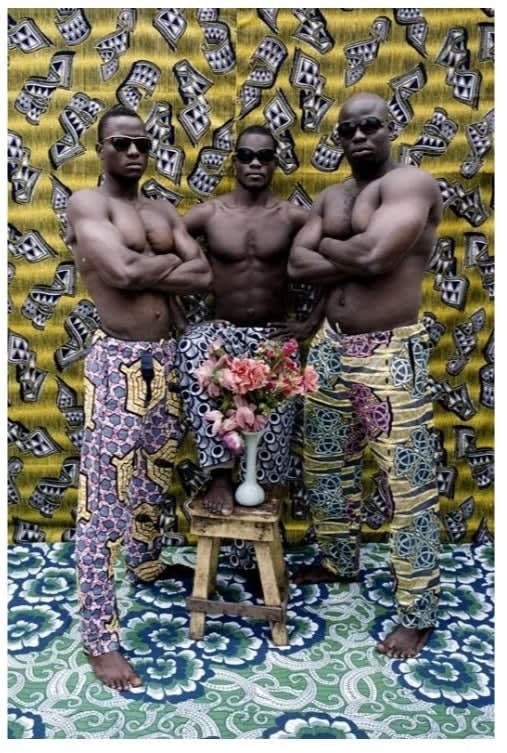 Leonce Raphael Agbodjelou, Untitled from the series Musclemen, 2012