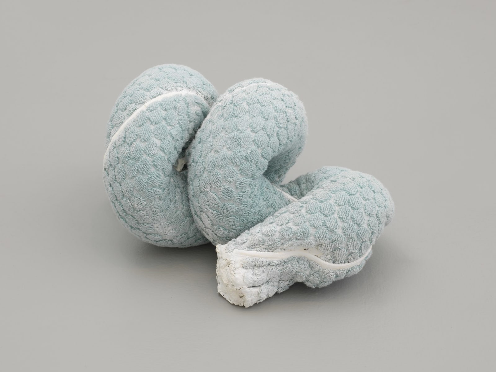 Oren Pinhassi, Towel Snake (Turquoise I), 2018