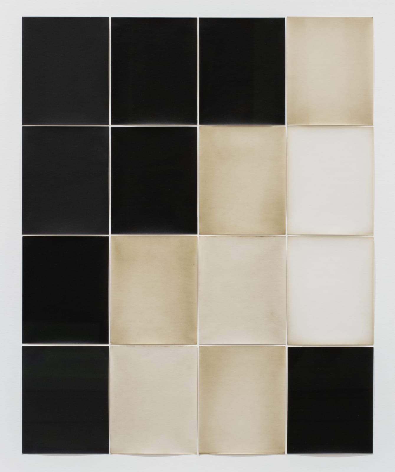 Alison Rossiter, Tapestry - Eastman Kodak Nepera Velox, expired 1912, processed 2024, 2025