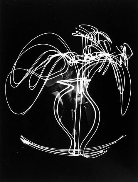 Gjon Mili, Vase with Flowers, 1949, printed 1980s