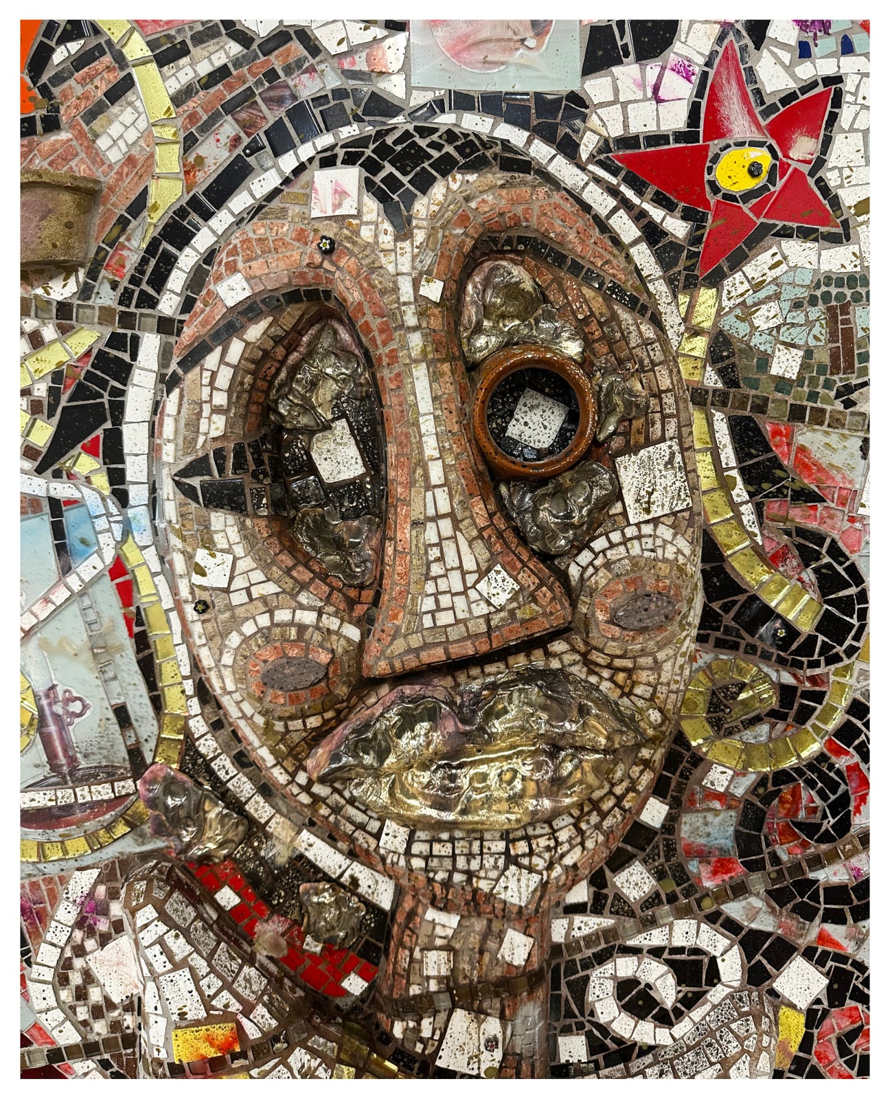 Cameron Welch, Untitled (Relief Painting), 2025