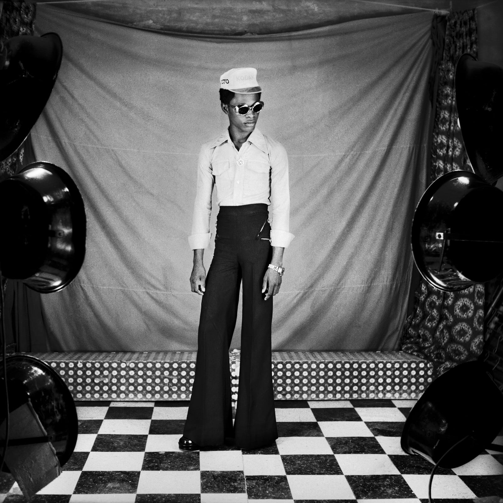 Samuel Fosso, Autoportrait, From the series 70's Lifestyle , 1975-1978
