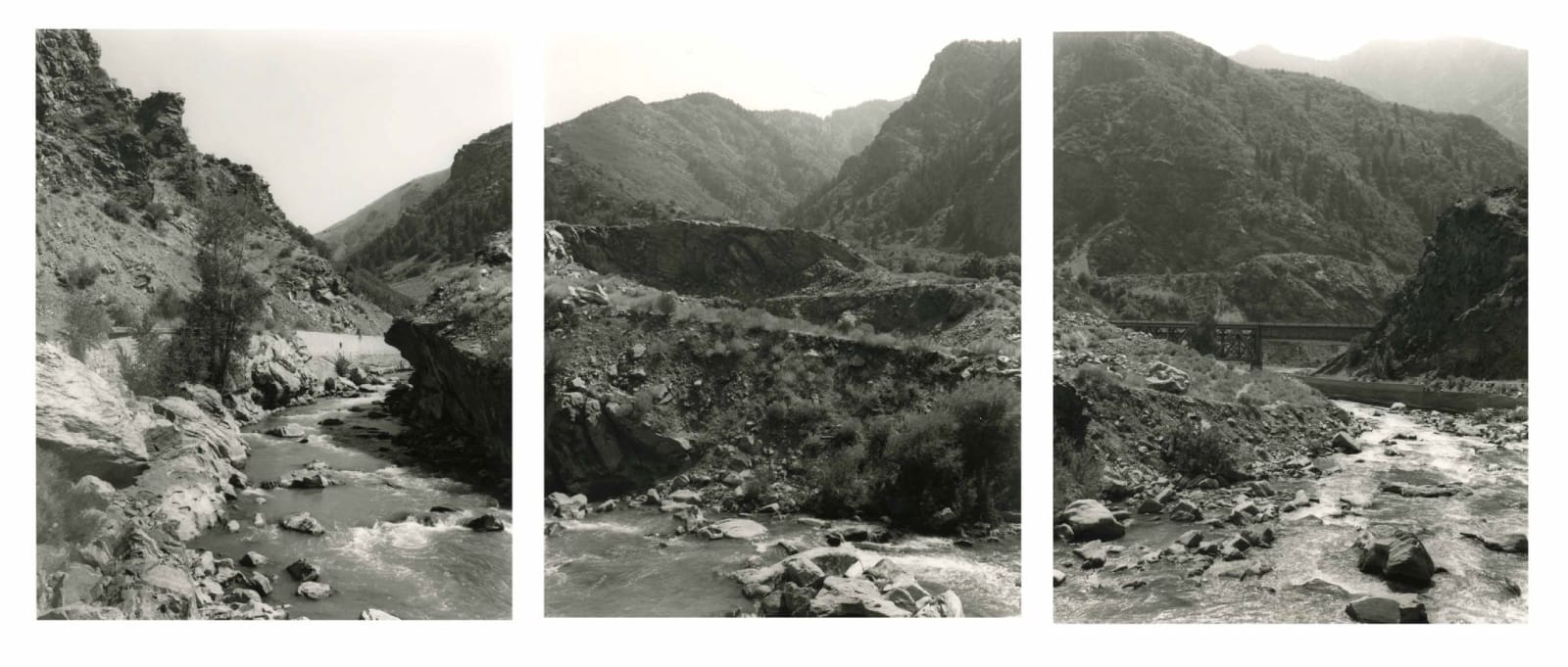 Mark Ruwedel, Devils Gate Triptych #2, 1996/2017