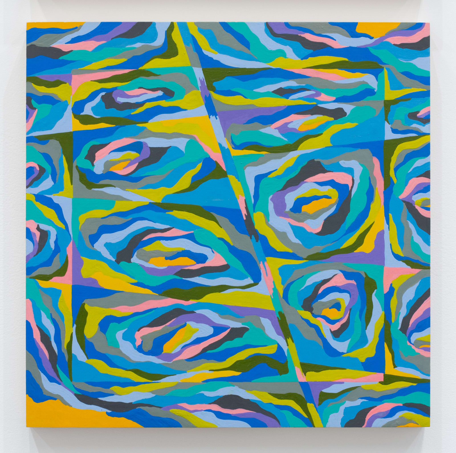 Lauren Klotzman, A Nonverbal Communication (puff paint), 2024