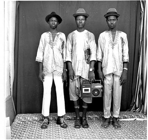 Malick Sidibé, Les jeunes bergers Peuhls, 1972