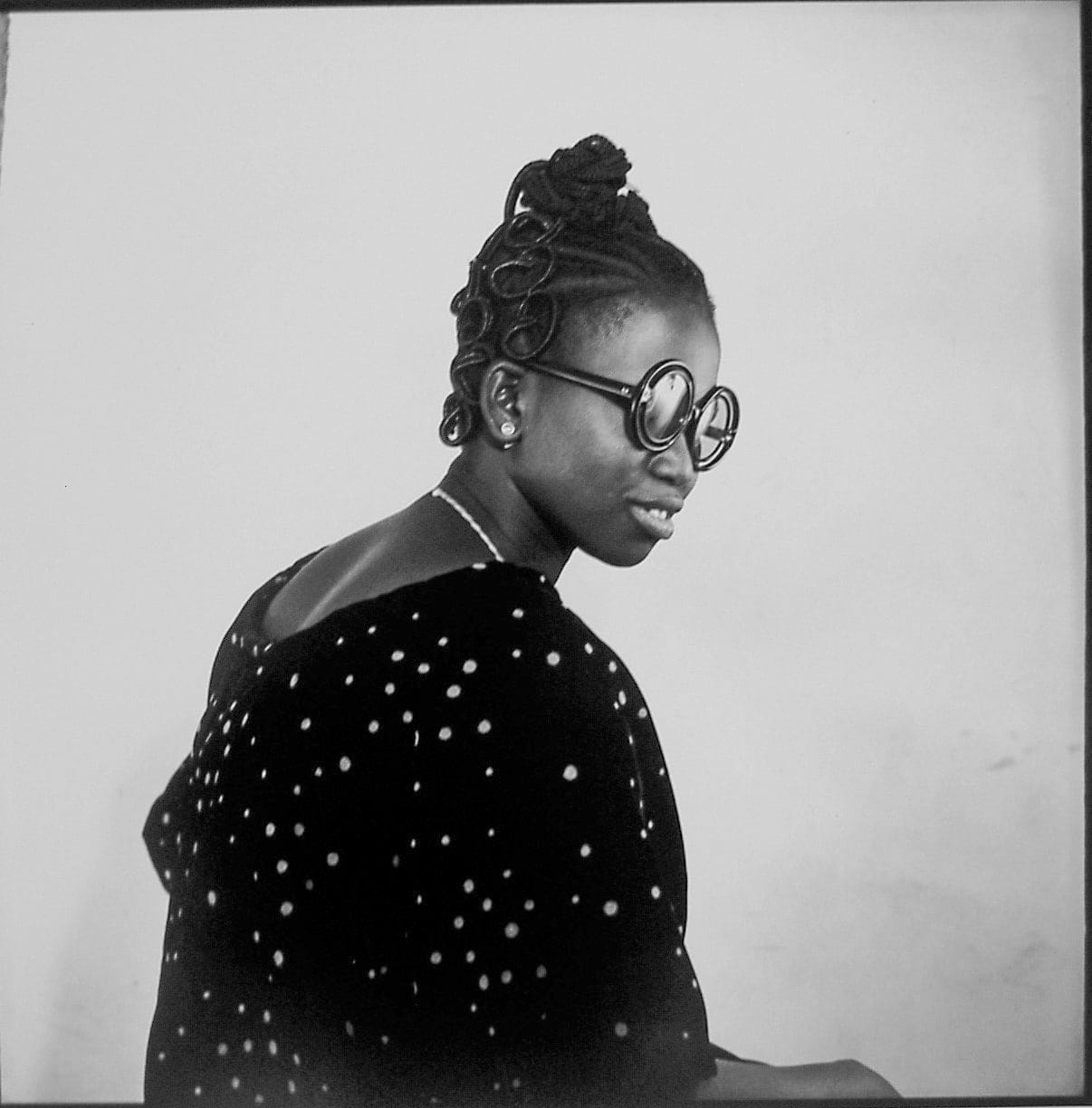 Malick Sidibé, Portrait de Mlle Kanté Sira, 1965