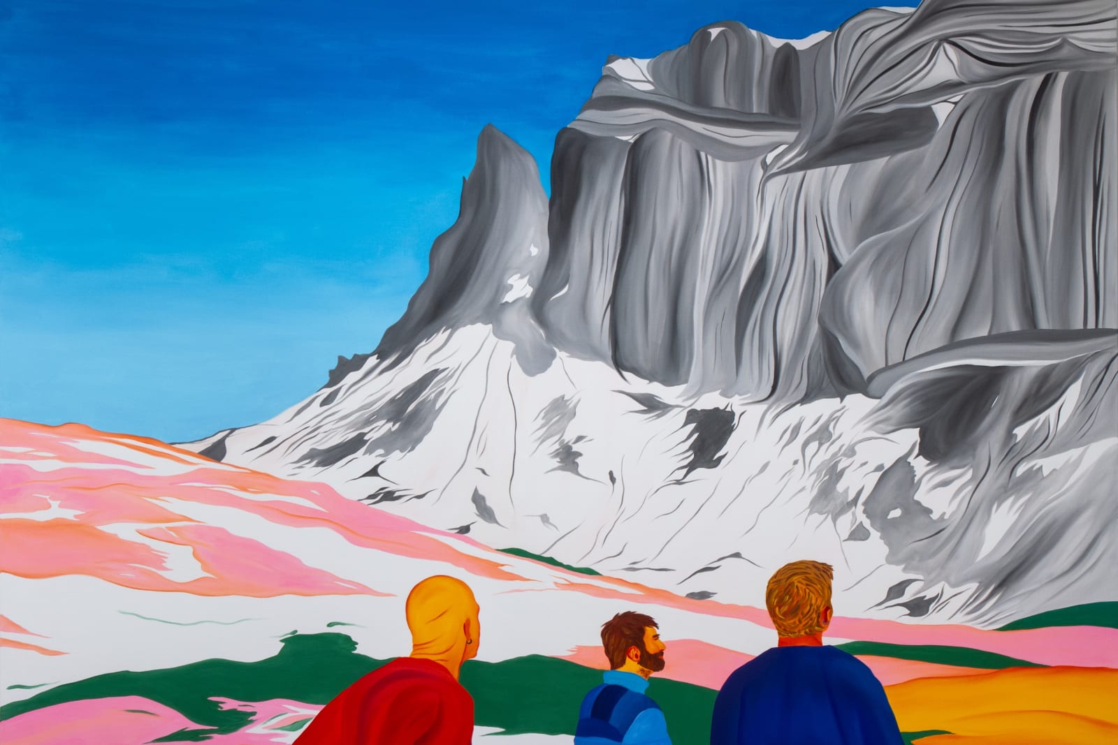 Navot Miller, Micky, Javi and Iñigo in the French Alps, 2024