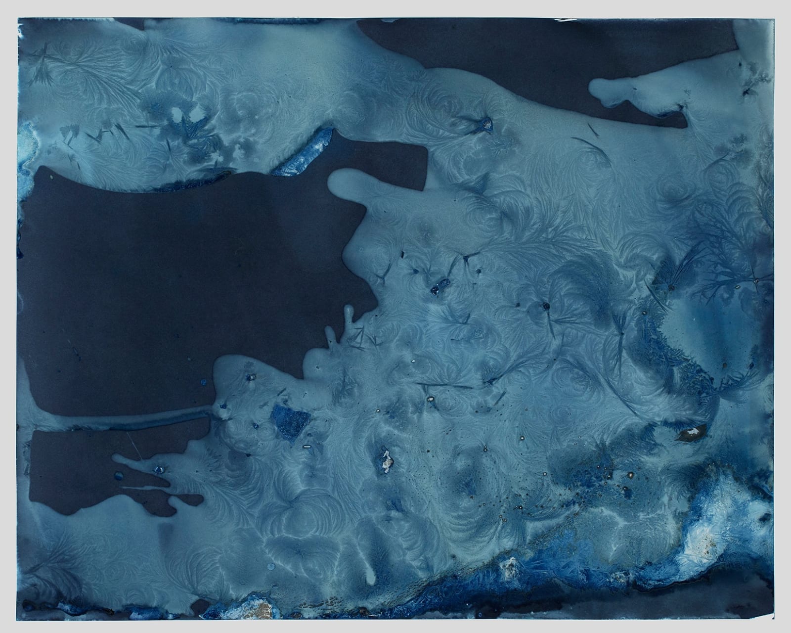 Meghann Riepenhoff, Ice #188 (28-35℉, Fletcher Bay Road End, WA 2.13.21), 2021