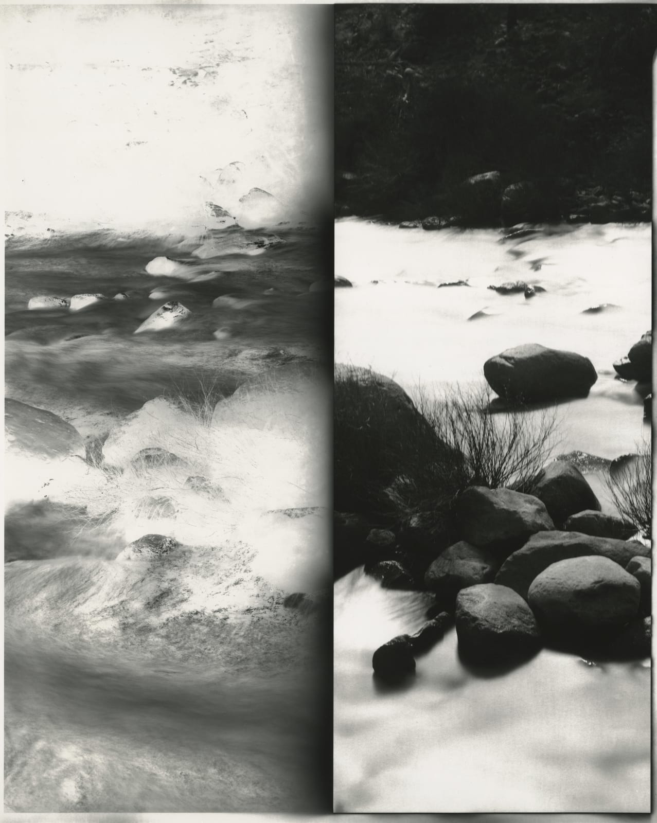 Chris McCaw, Inverse #17 (Yosemite), 2022