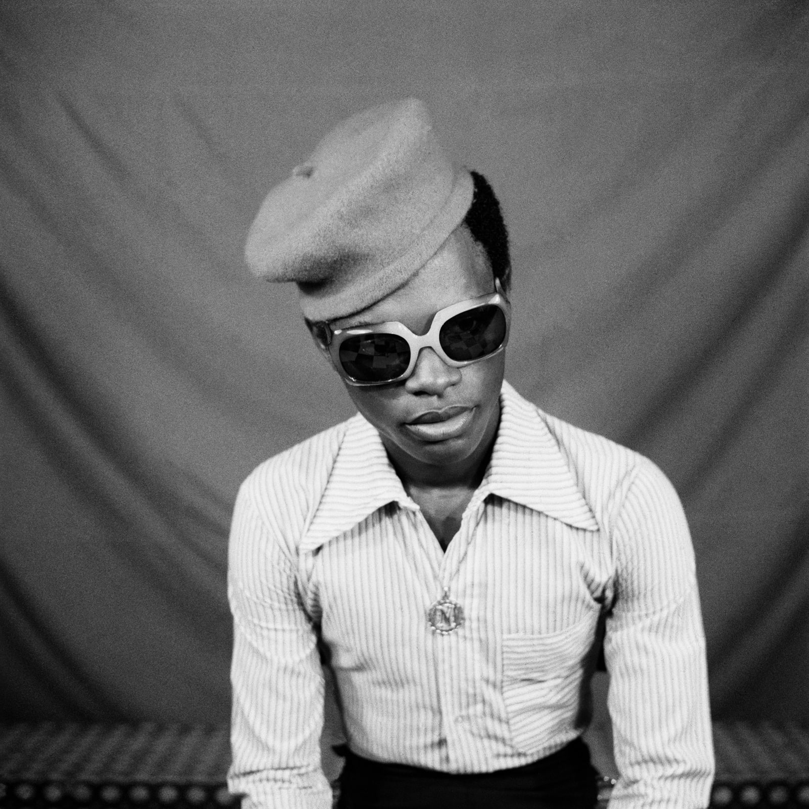 Samuel Fosso, Autoportrait, From the series 70's Lifestyle , 1975-1978
