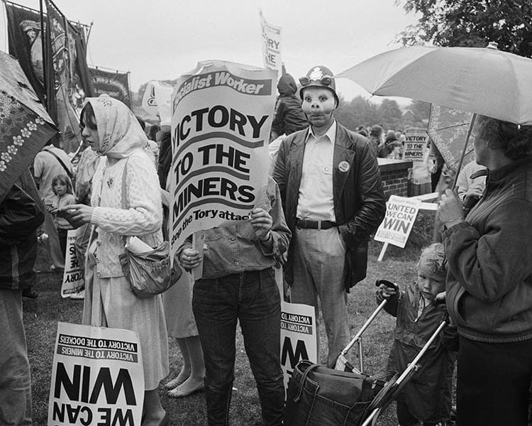 Chris Killip, Durham Miners' Gala, Durham, 1984