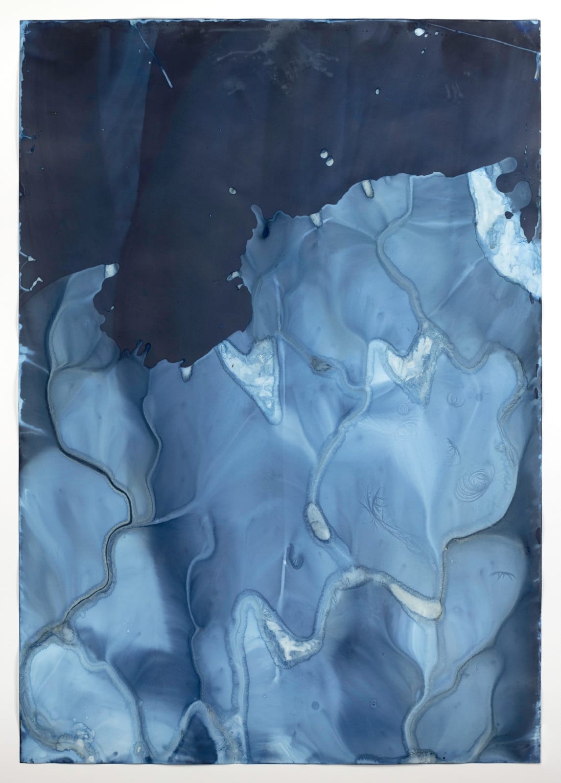 Meghann Riepenhoff, Ice #469 (30 - 41°F, Point White, WA 03.04 - 06.23), 2023
