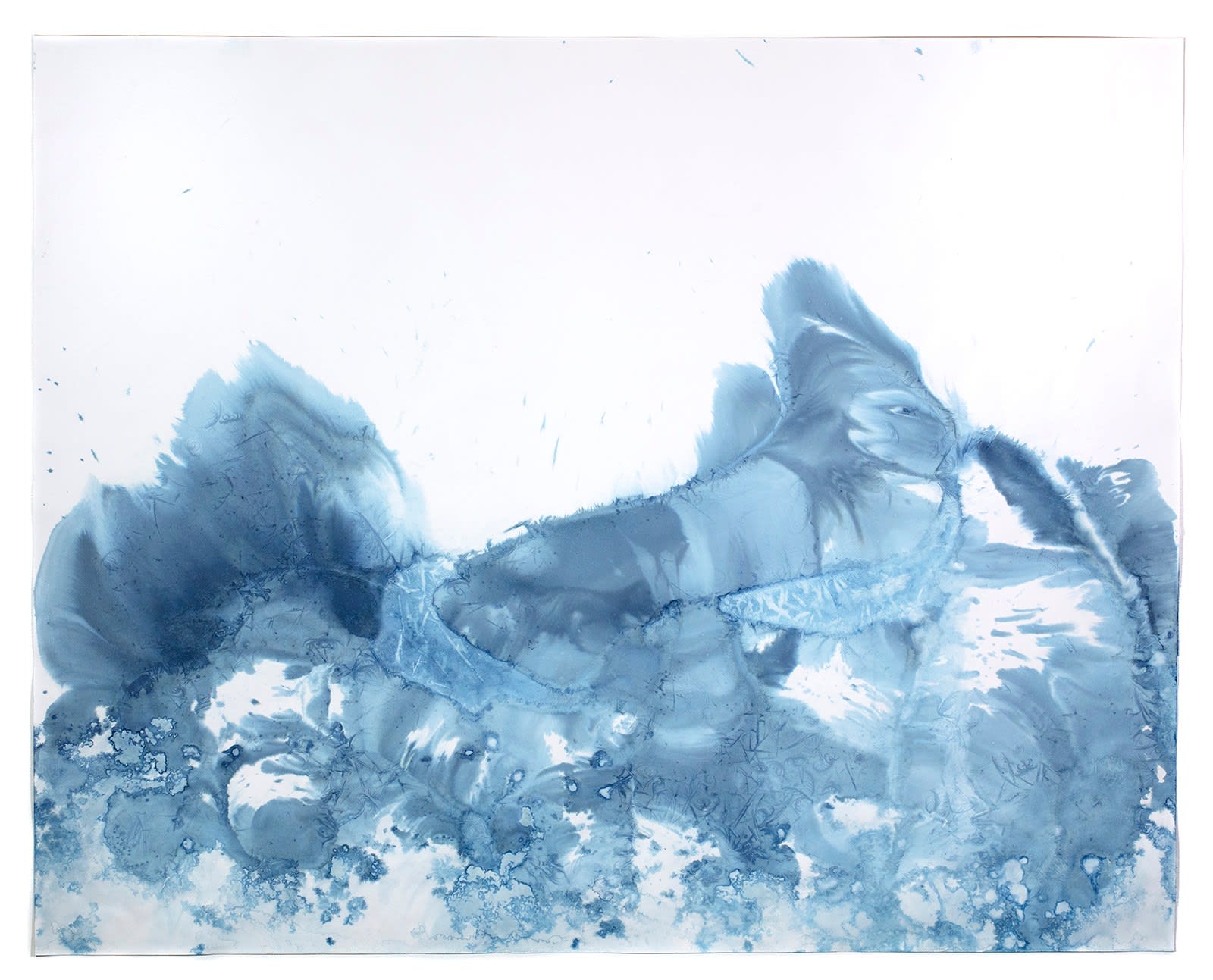 Meghann Riepenhoff, Ice #206 (22-28°F, Bainbridge Island, WA 12.29.2021), 2021
