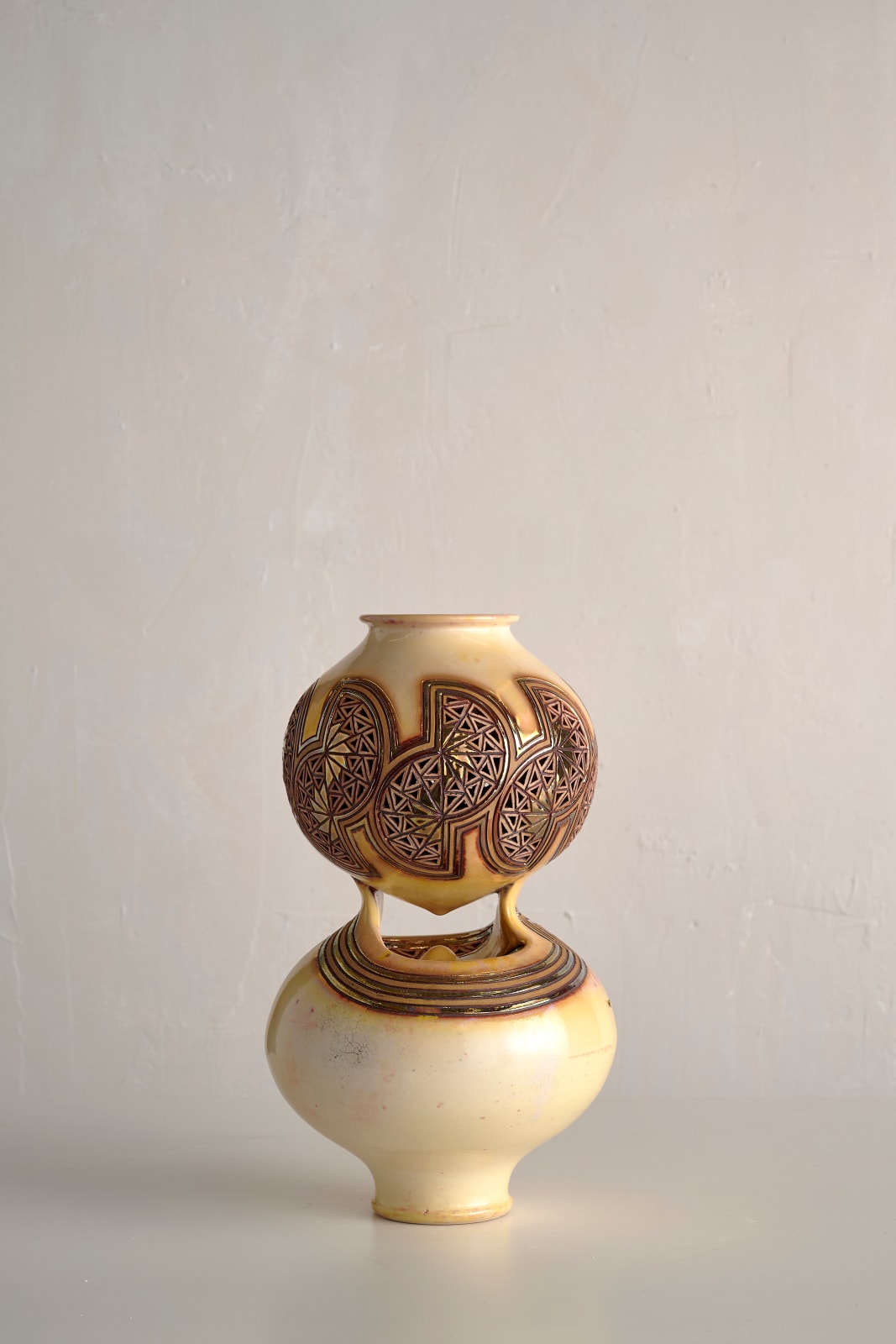 Ibrahim Said, Flamenco Vase, 2025
