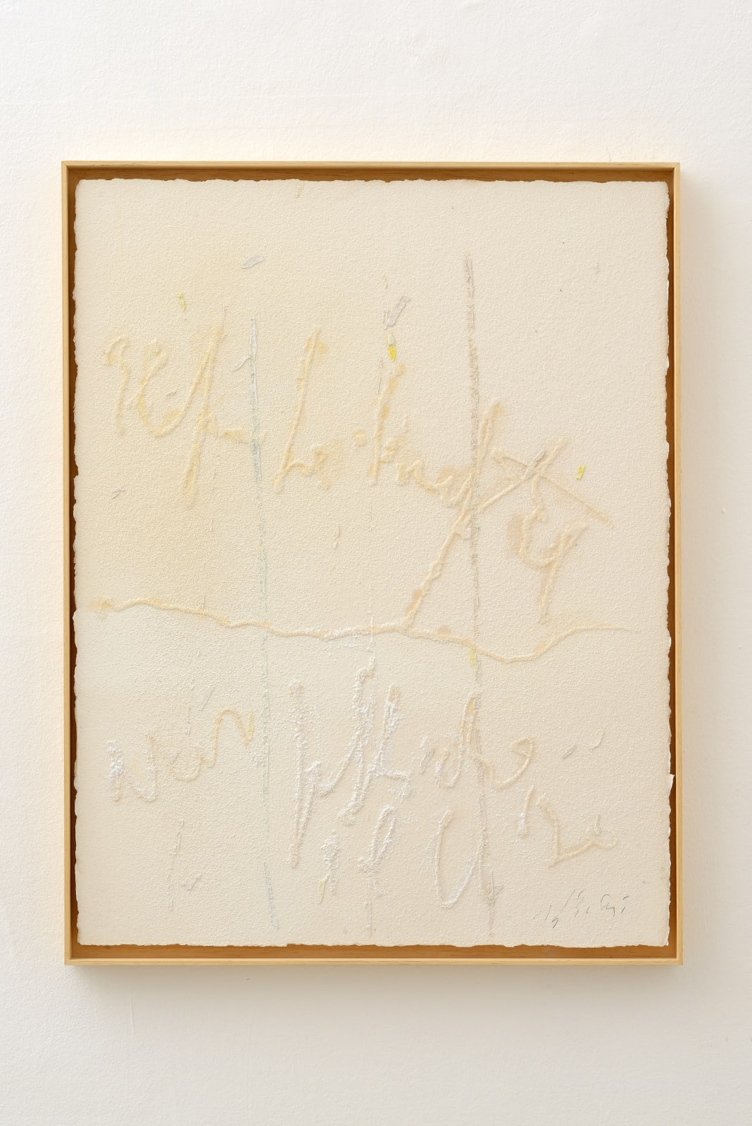 Pier Paolo Calzolari, Scritture, 2019
