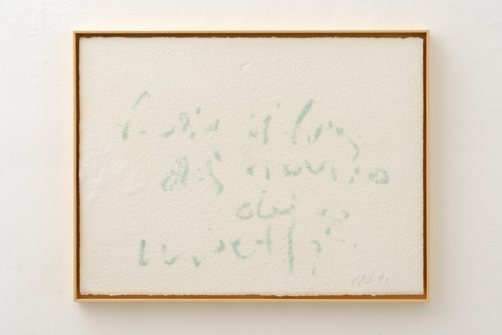 Pier Paolo Calzolari, Scritture, 2019
