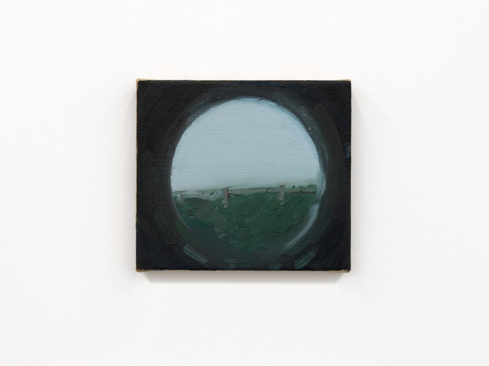 Michele Tocca, Nebbia e staccionata, 2024