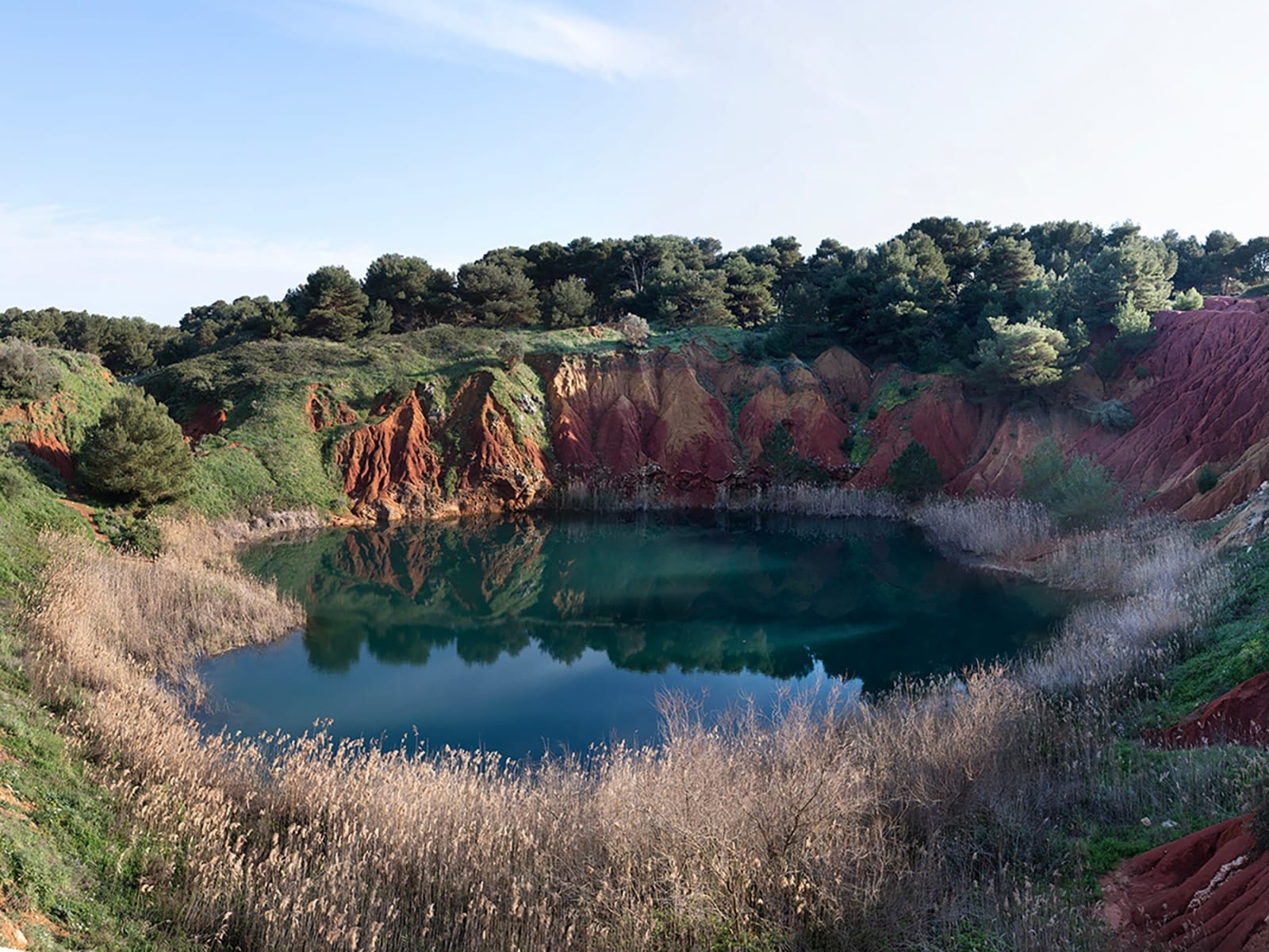 Silvia Camporesi, Laghetto Cave di Bauxite, Otranto (Puglia)