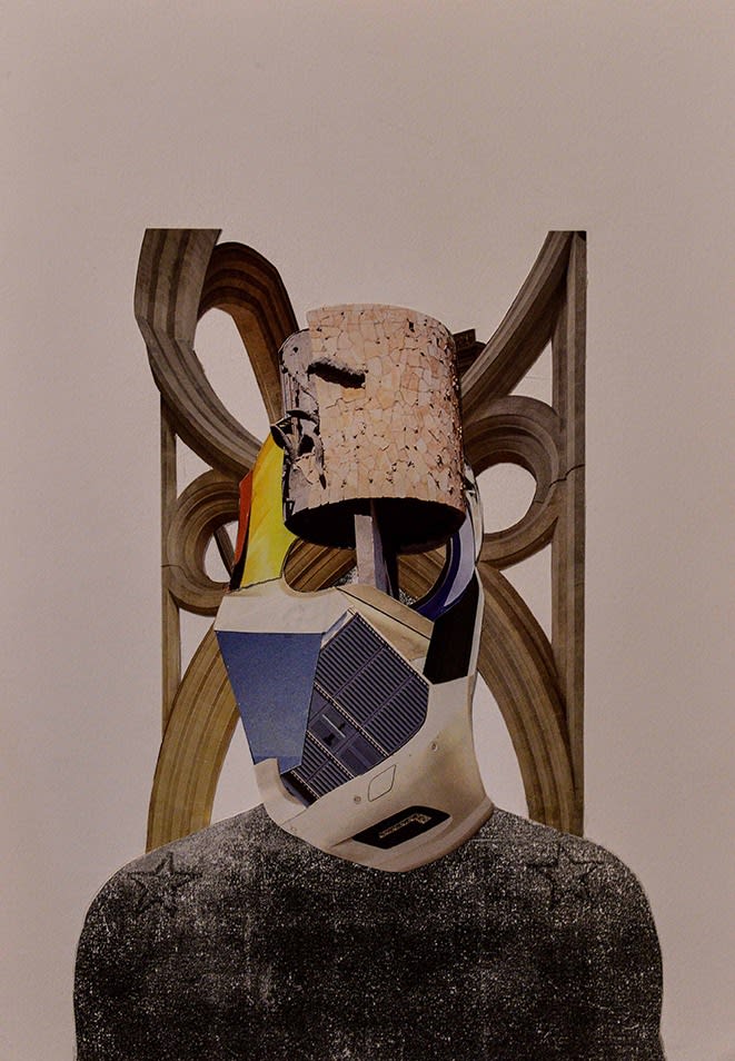 Ibrahim Ahmed, Piece By Piece I Shield The Fractured Flesh I Own No.26, 2018