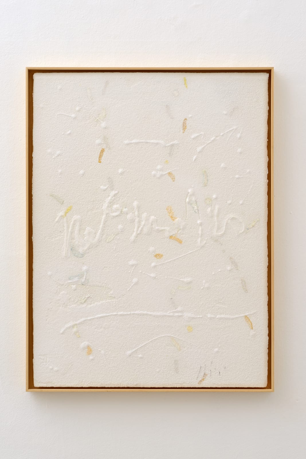 Pier Paolo Calzolari, Scritture, 2019