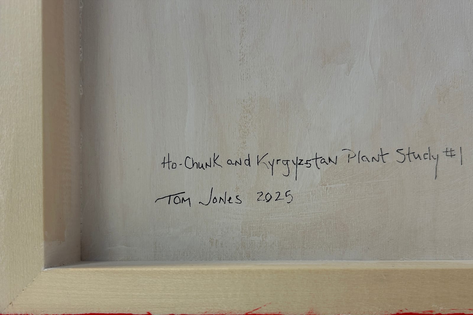 Tom Jones, Ho-Chunk and Kyrgyzstan Plant Study #1, 2025