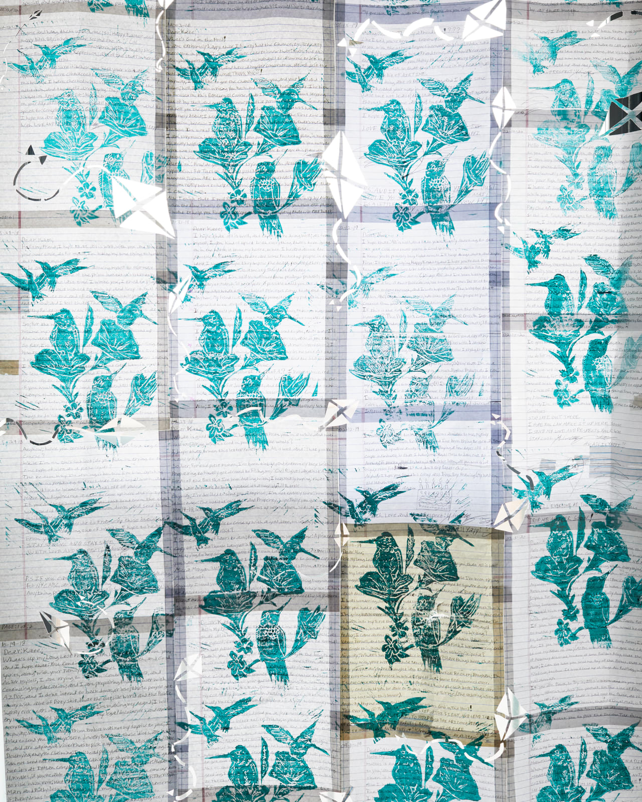 Alex Krales, Lil Yappi 1 (curtain panel), 2020