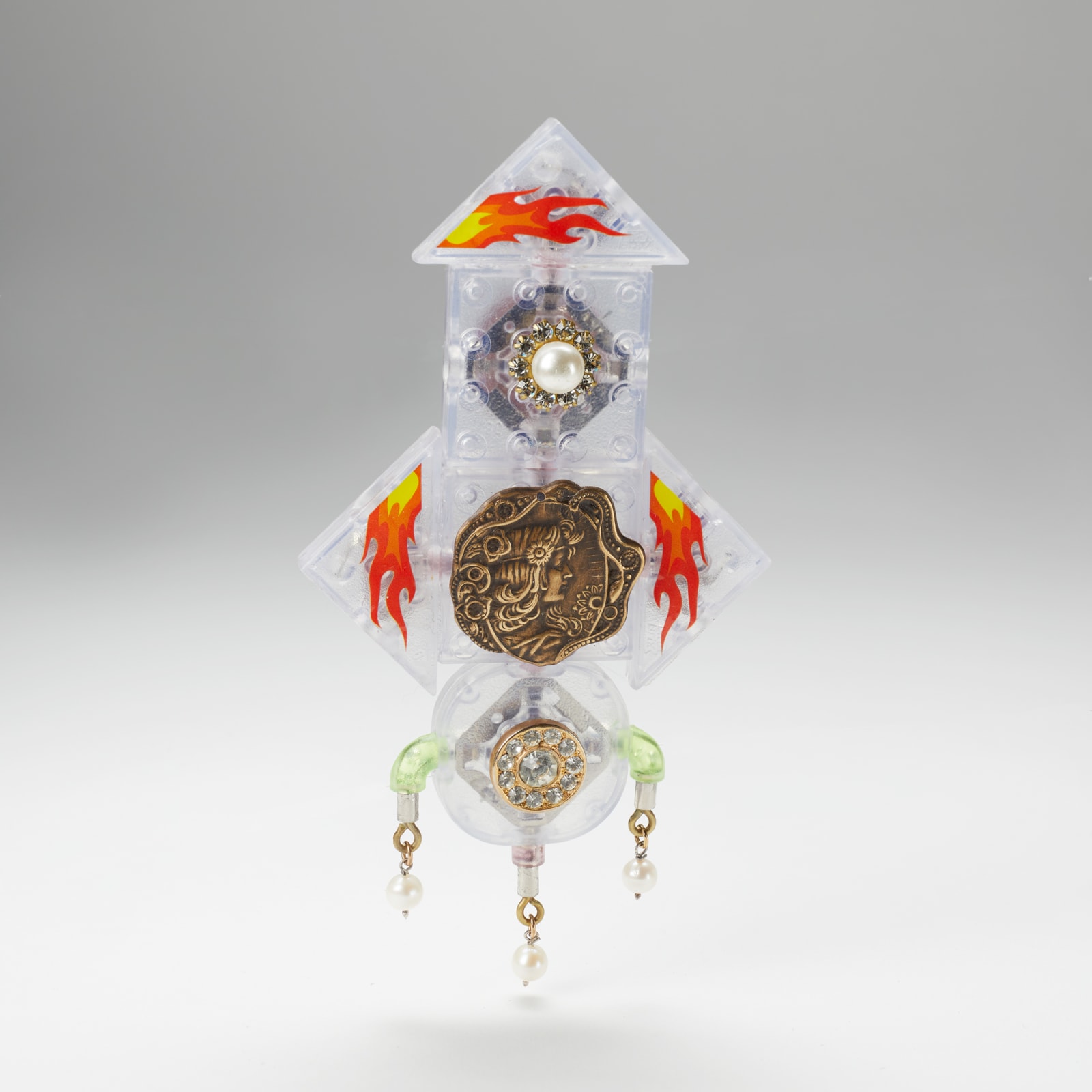 Robert Ebendorf, Flow Brooch 4, 2020