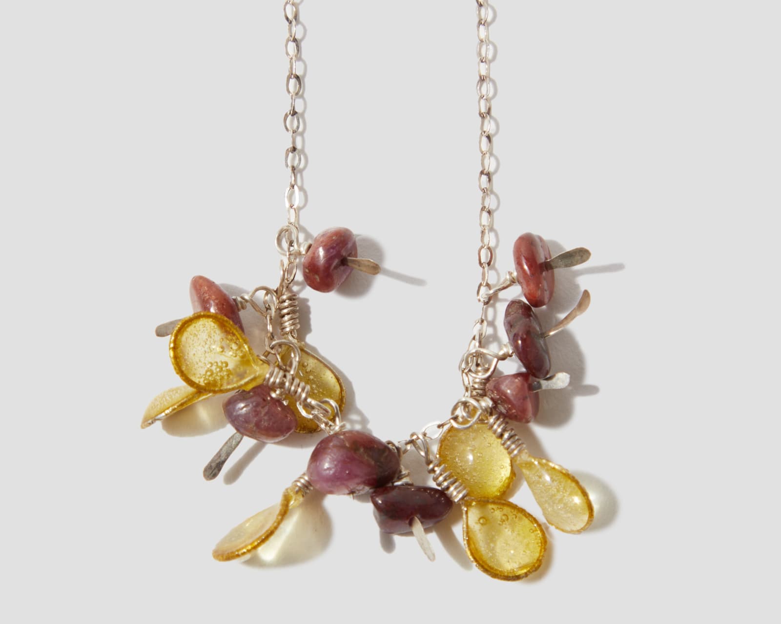 Melanie Brauner, Berries & Dewdrops Necklace, 2022