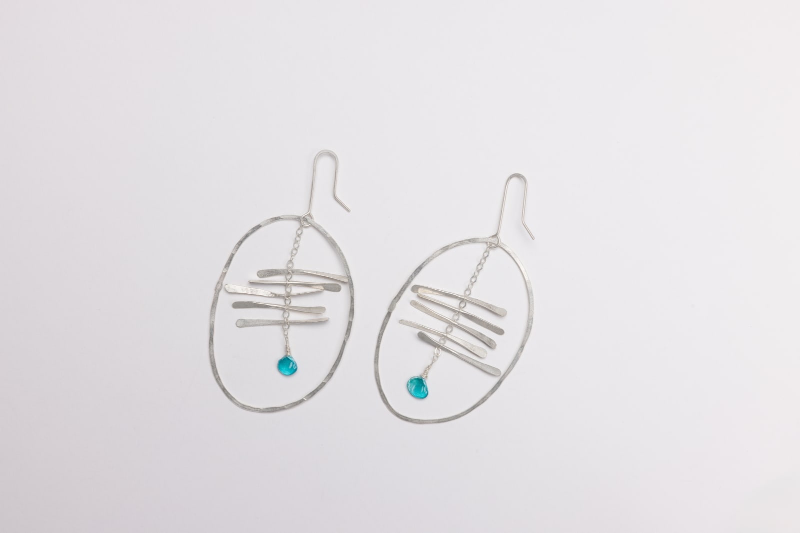 Melanie Brauner, Ice Crystal Earrings, 2025