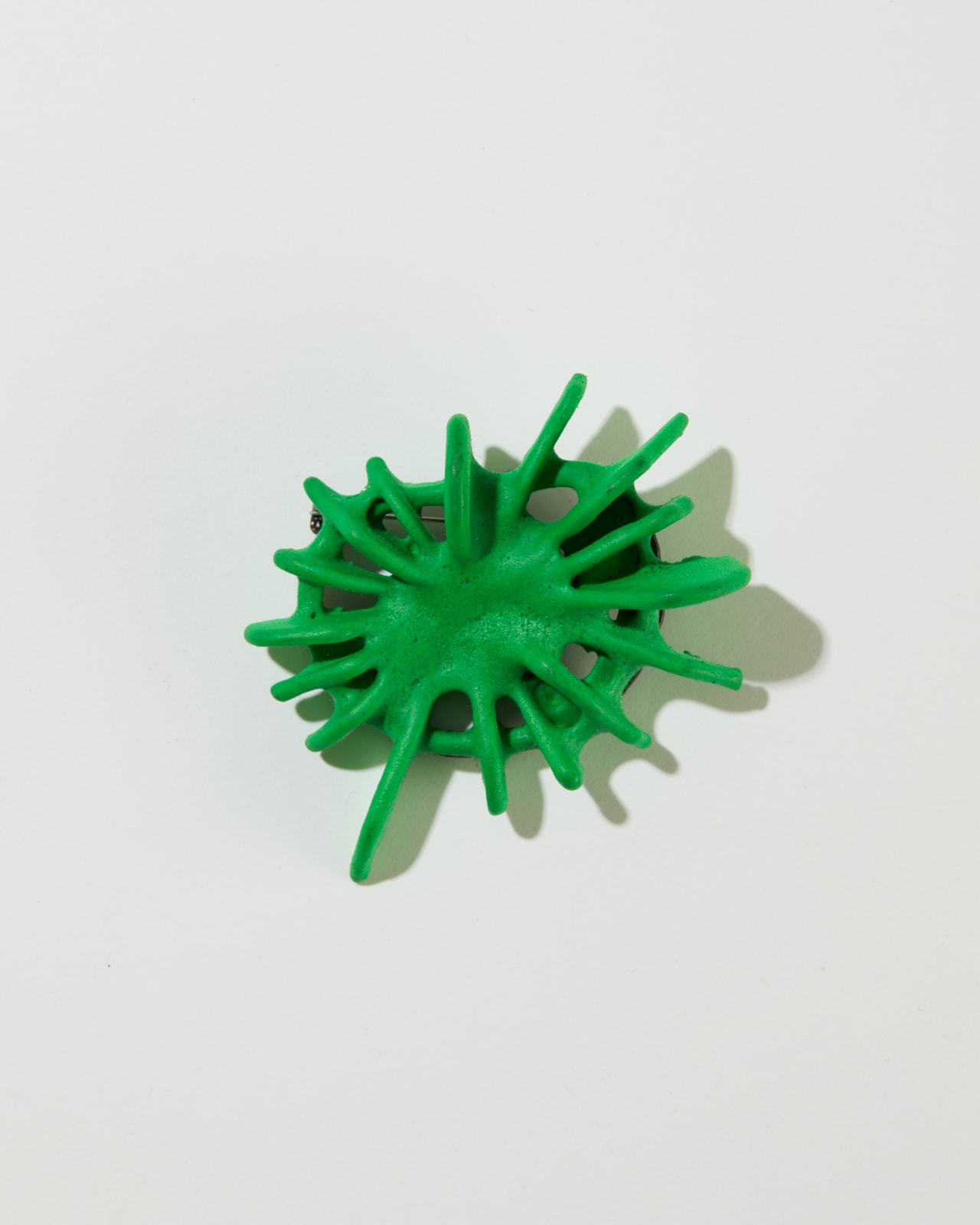 Brian Fleetwood, Green Bud Brooch, 2021
