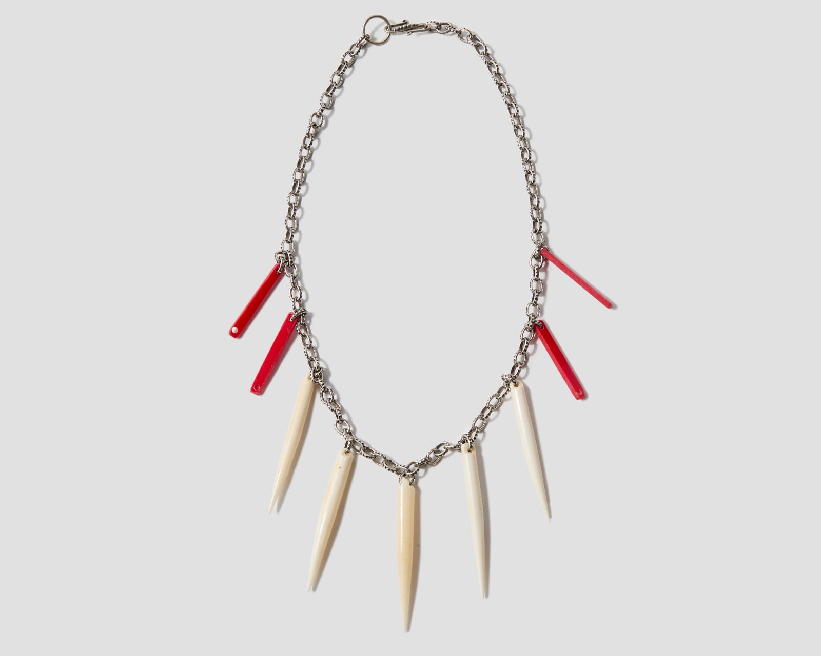 Robert Ebendorf, Straight Line with Color Necklace, 2025